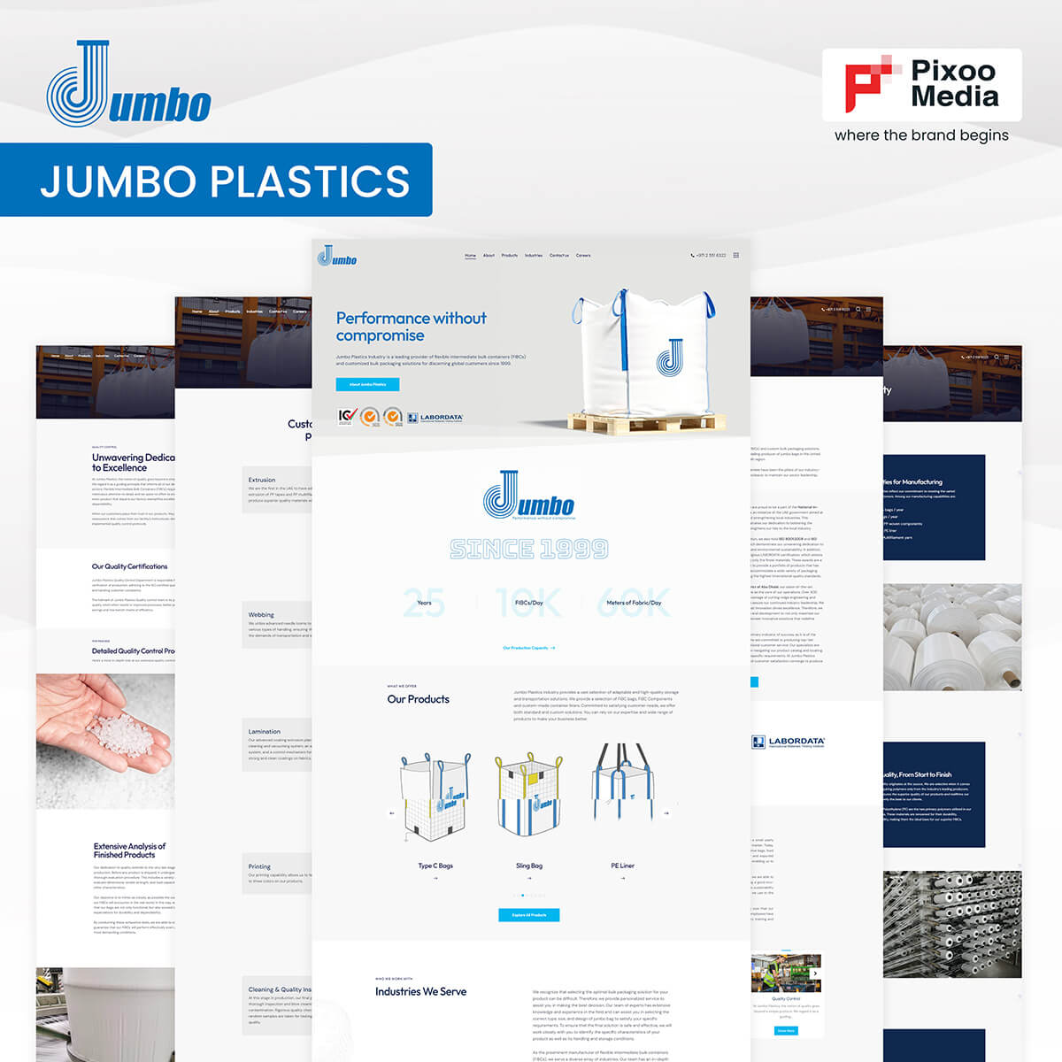 Jumbo Plastics Website